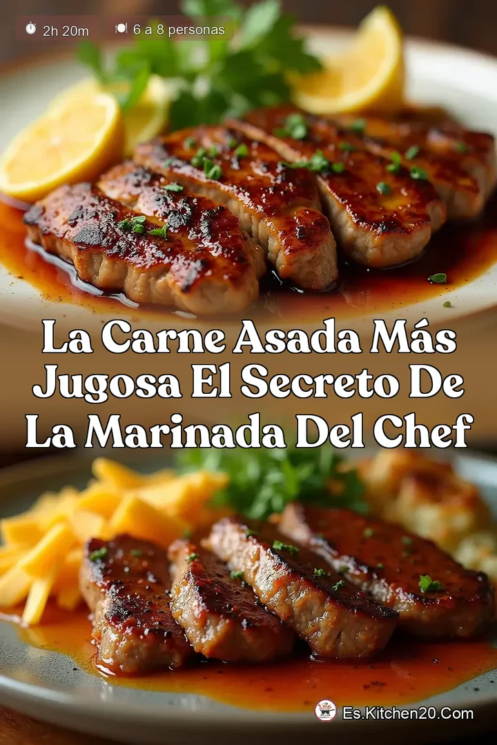 La Carne Asada m&aacute;s Jugosa El Secreto de la Marinada del Chef