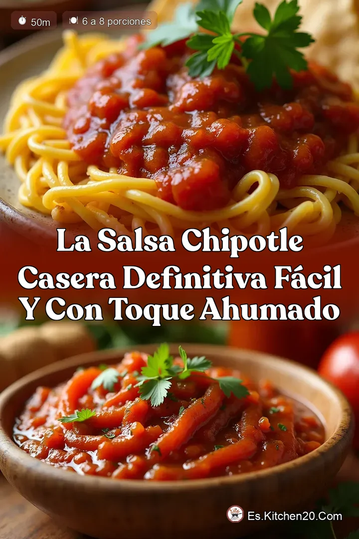 La Salsa Chipotle Casera Definitiva F&aacute;cil y con Toque Ahumado