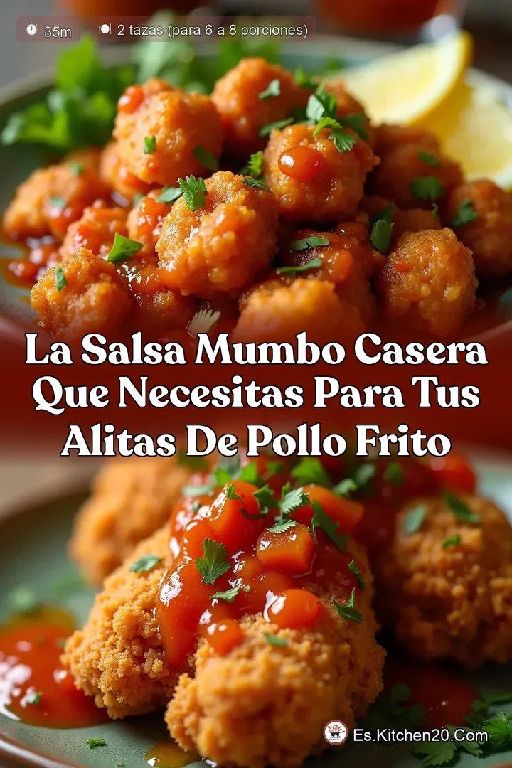 La Salsa Mumbo Casera que Necesitas para tus Alitas de Pollo Frito
