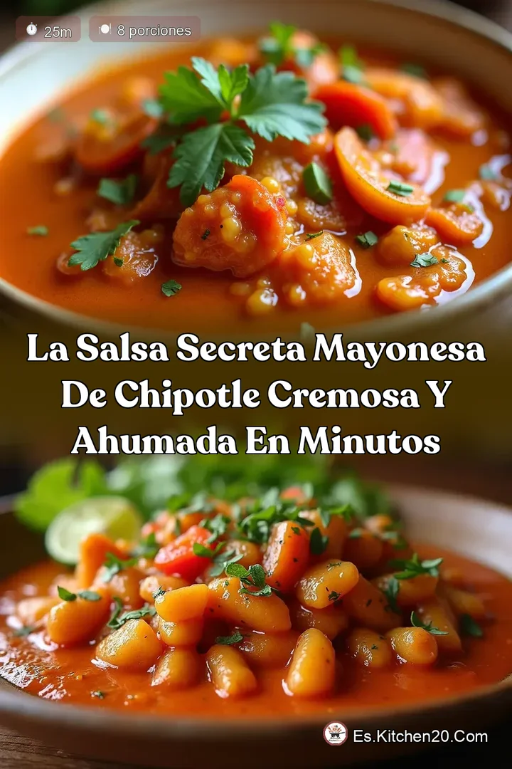 La Salsa Secreta Mayonesa de Chipotle Cremosa y Ahumada en Minutos