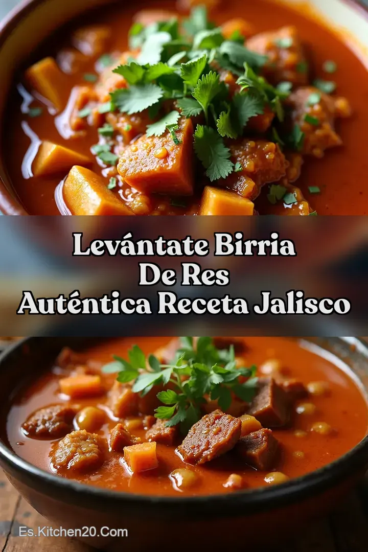 Lev&aacute;ntate Birria de Res Aut&eacute;ntica Receta Jalisco
