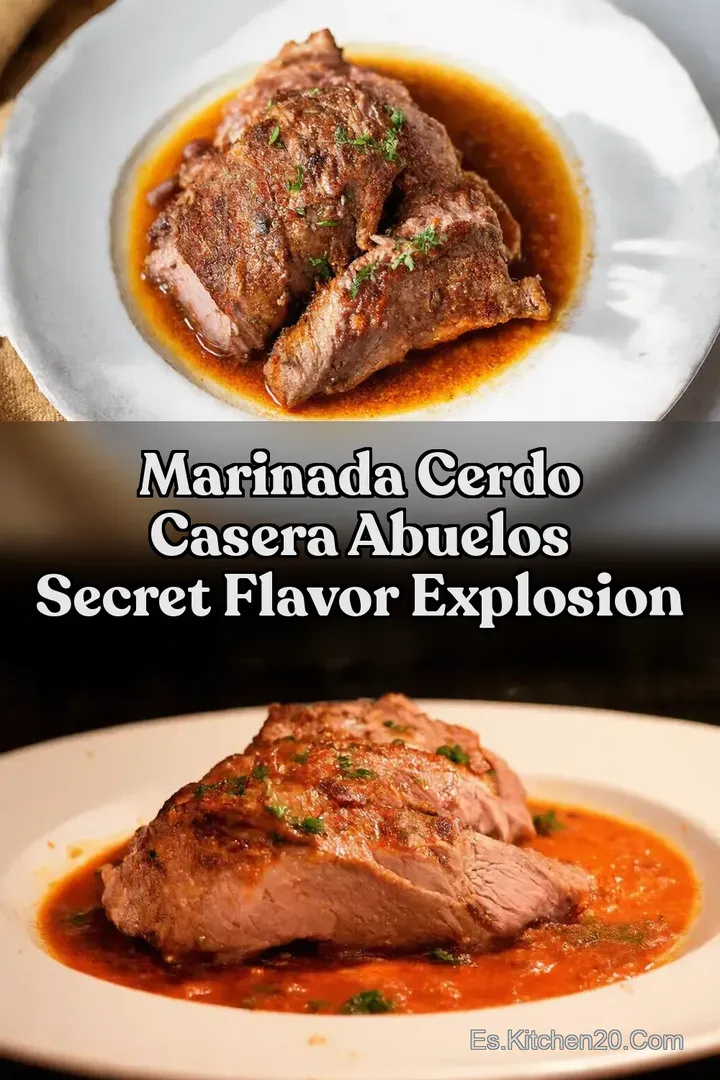 Marinada Cerdo Casera Abuelos Secret Flavor Explosion