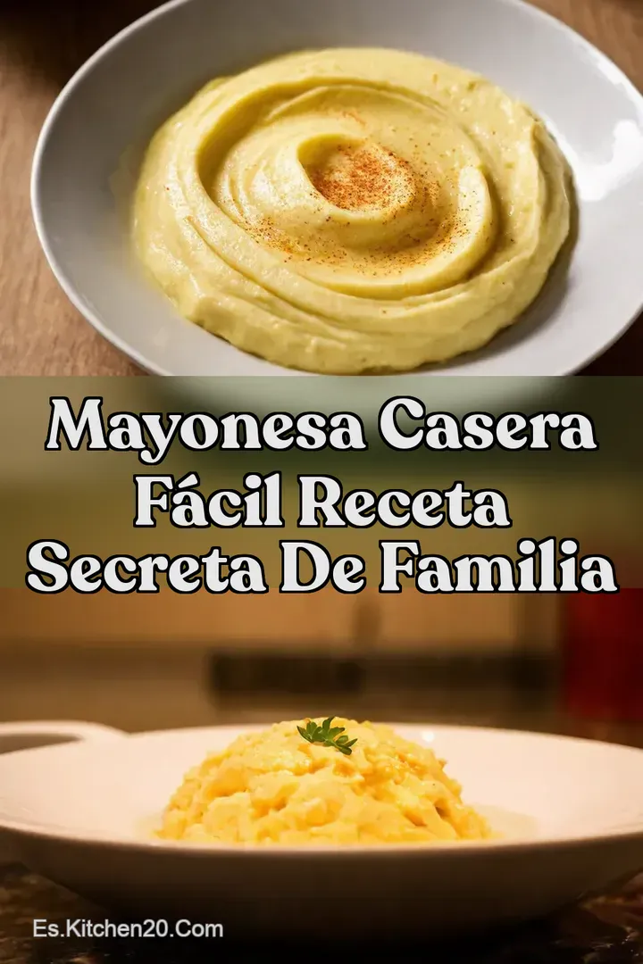 Mayonesa Casera F&aacute;cil Receta Secreta de Familia