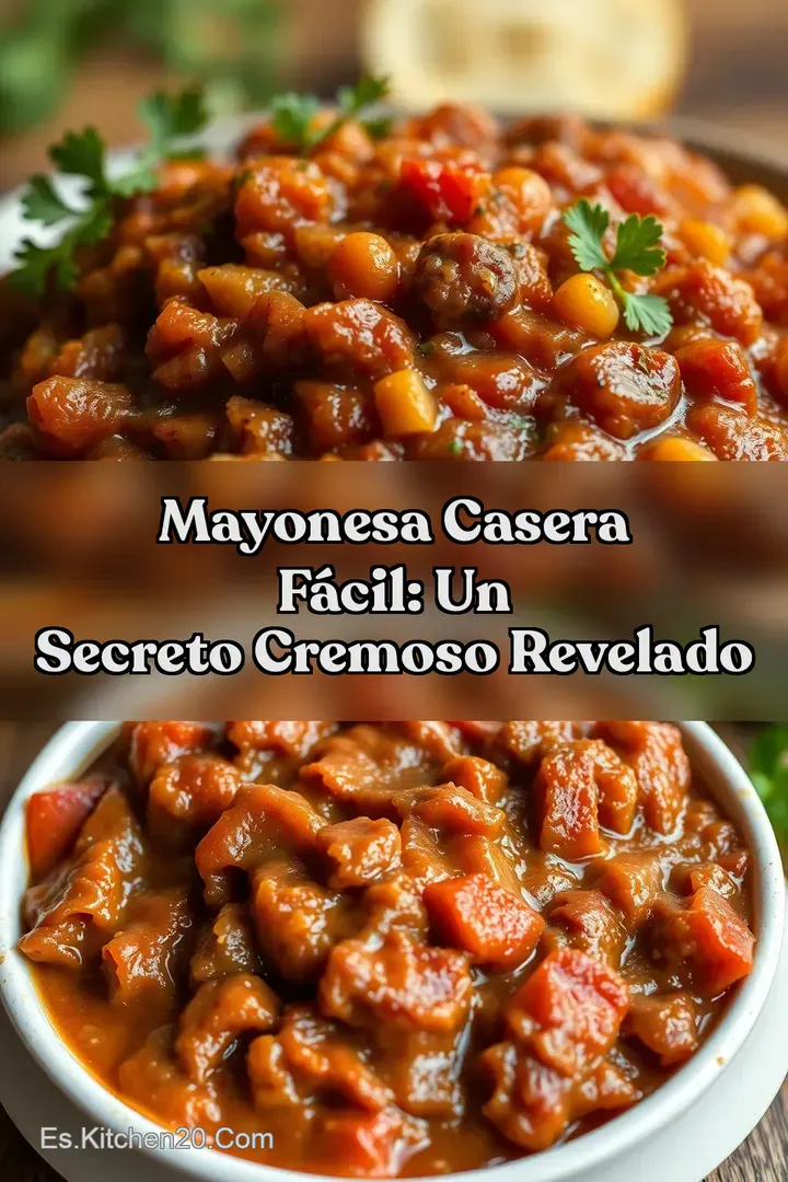 Mayonesa Casera F&aacute;cil: Un Secreto Cremoso Revelado