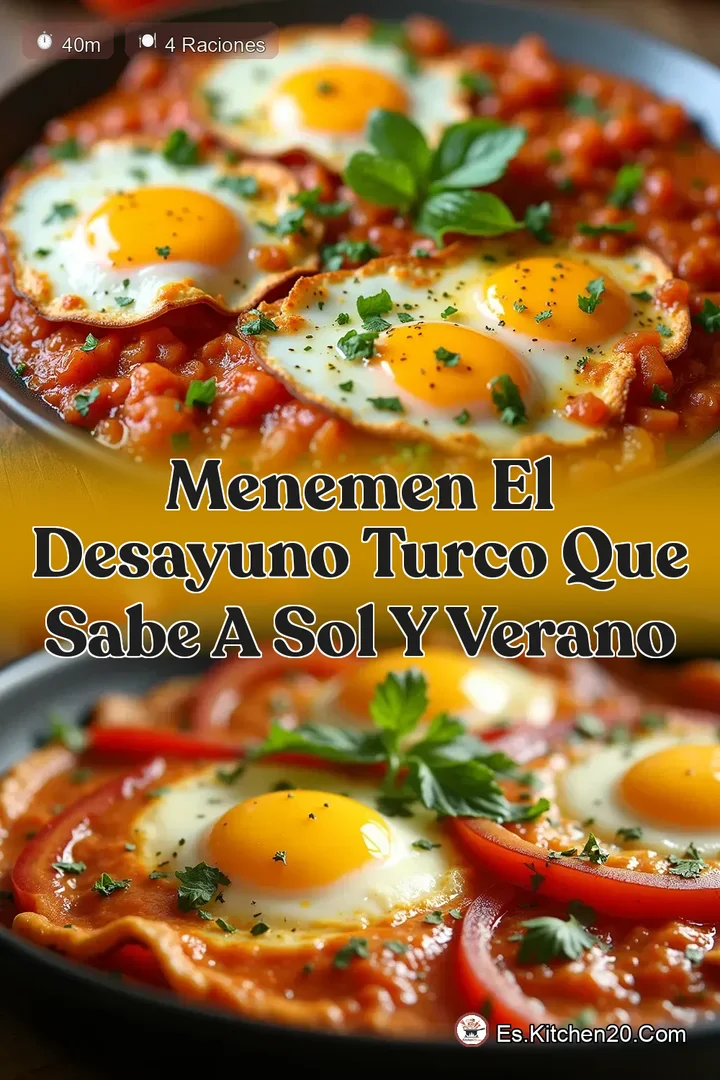 Menemen El Desayuno Turco que Sabe a Sol y Verano