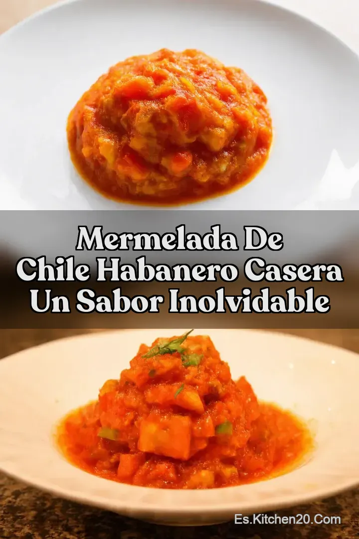 Mermelada de chile habanero casera Un Sabor Inolvidable