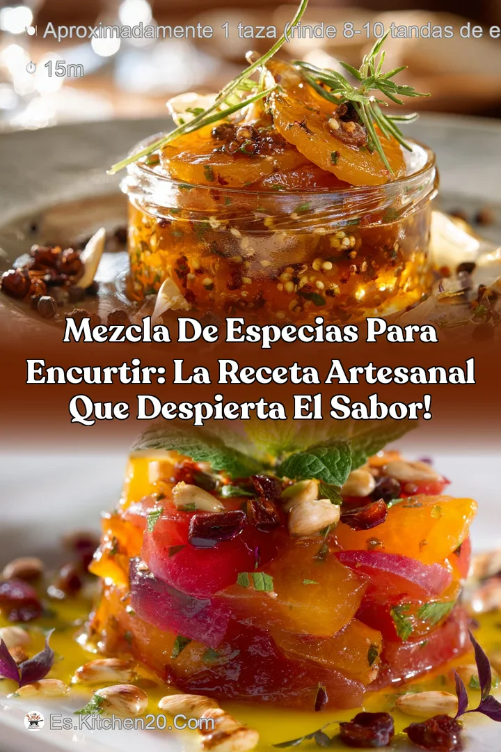 Mezcla de especias para encurtir: La receta artesanal que despierta el sabor!