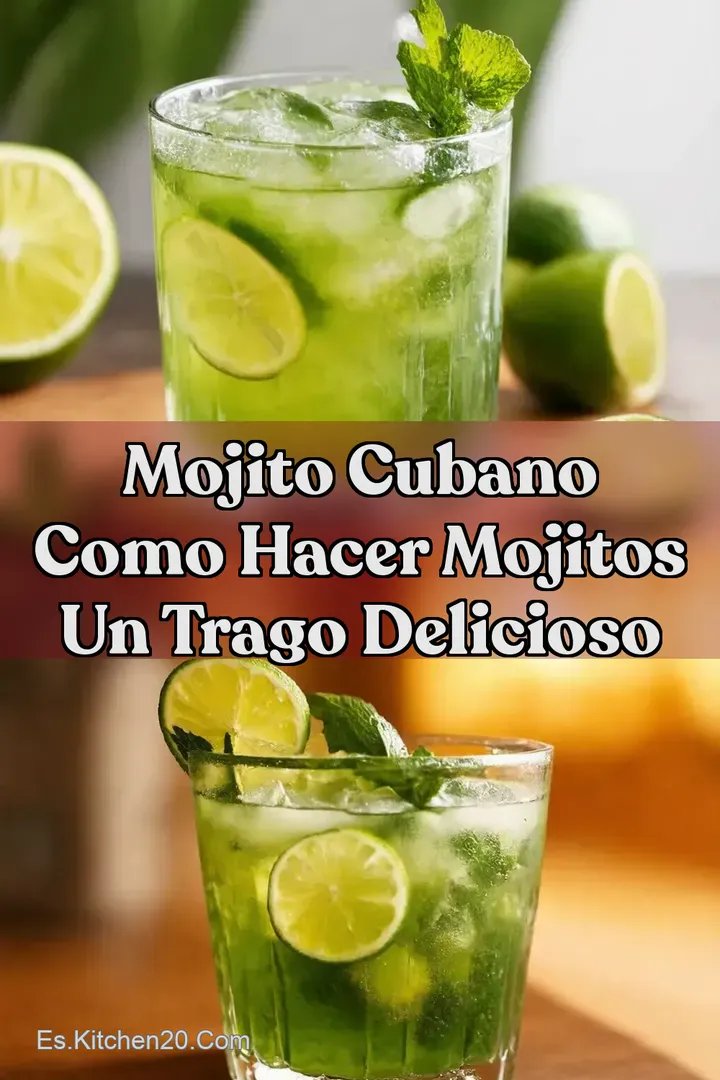 Mojito Cubano como hacer mojitos Un Trago Delicioso