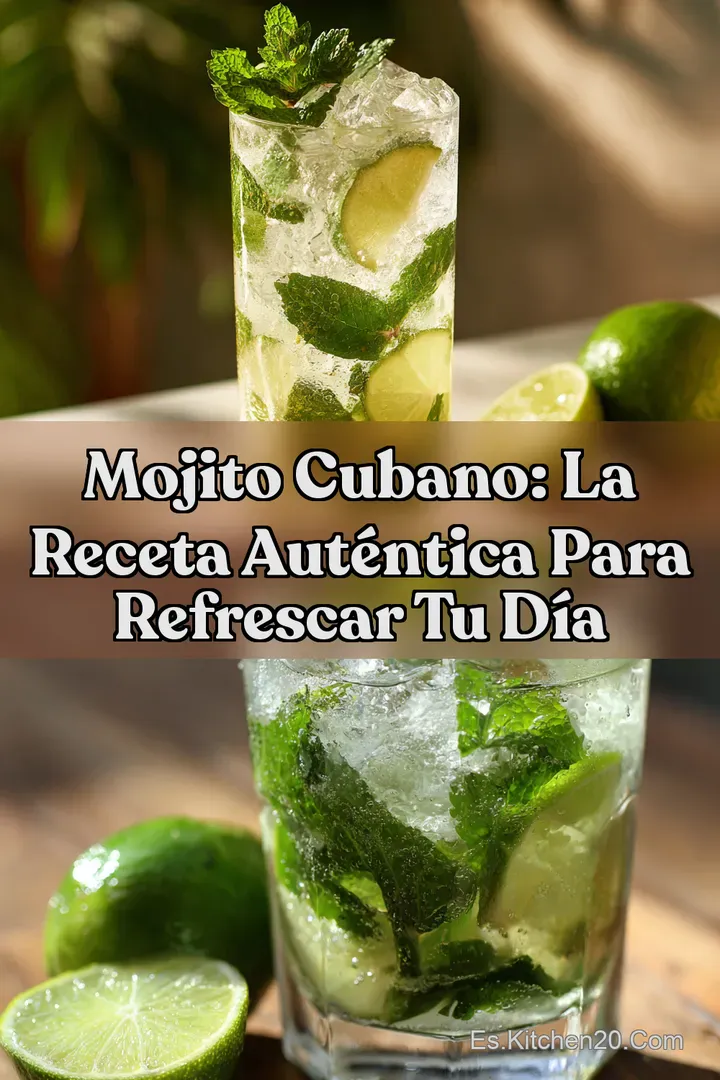 Mojito Cubano: La Receta Aut&eacute;ntica Para Refrescar Tu D&iacute;a