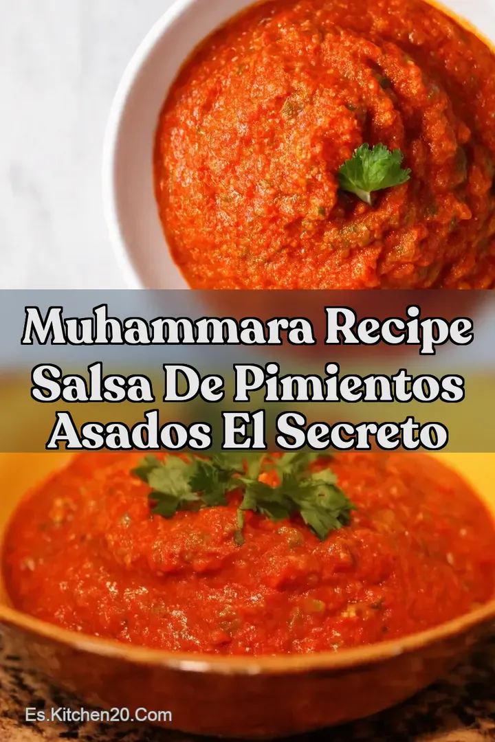 Muhammara Recipe Salsa de Pimientos Asados El Secreto
