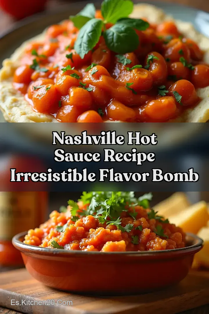 Nashville Hot Sauce Recipe Irresistible Flavor Bomb