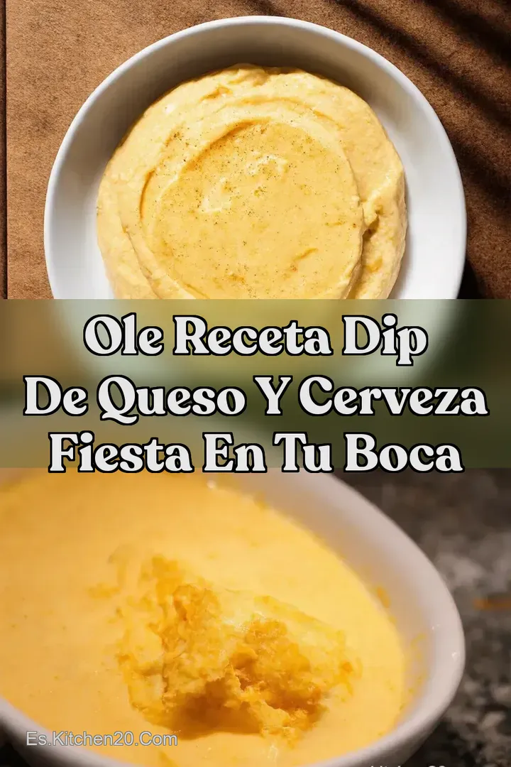 OLE Receta Dip de Queso y Cerveza Fiesta en tu Boca