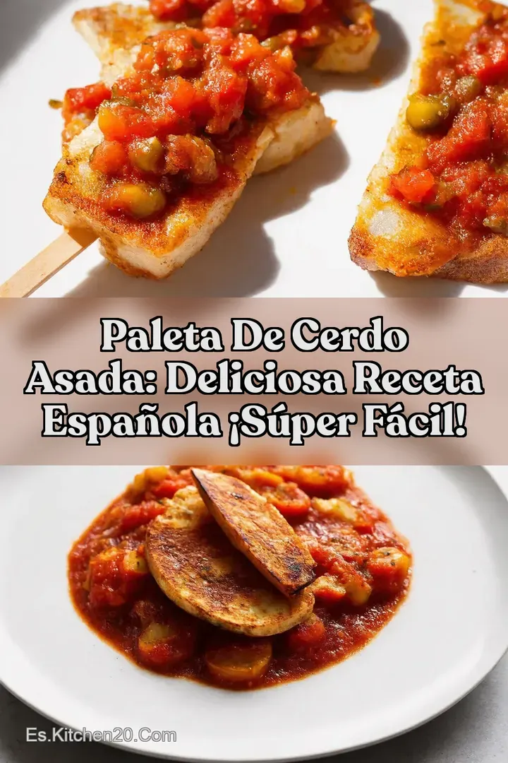 Paleta de Cerdo Asada: Deliciosa Receta Espa&ntilde;ola &iexcl;S&uacute;per F&aacute;cil!