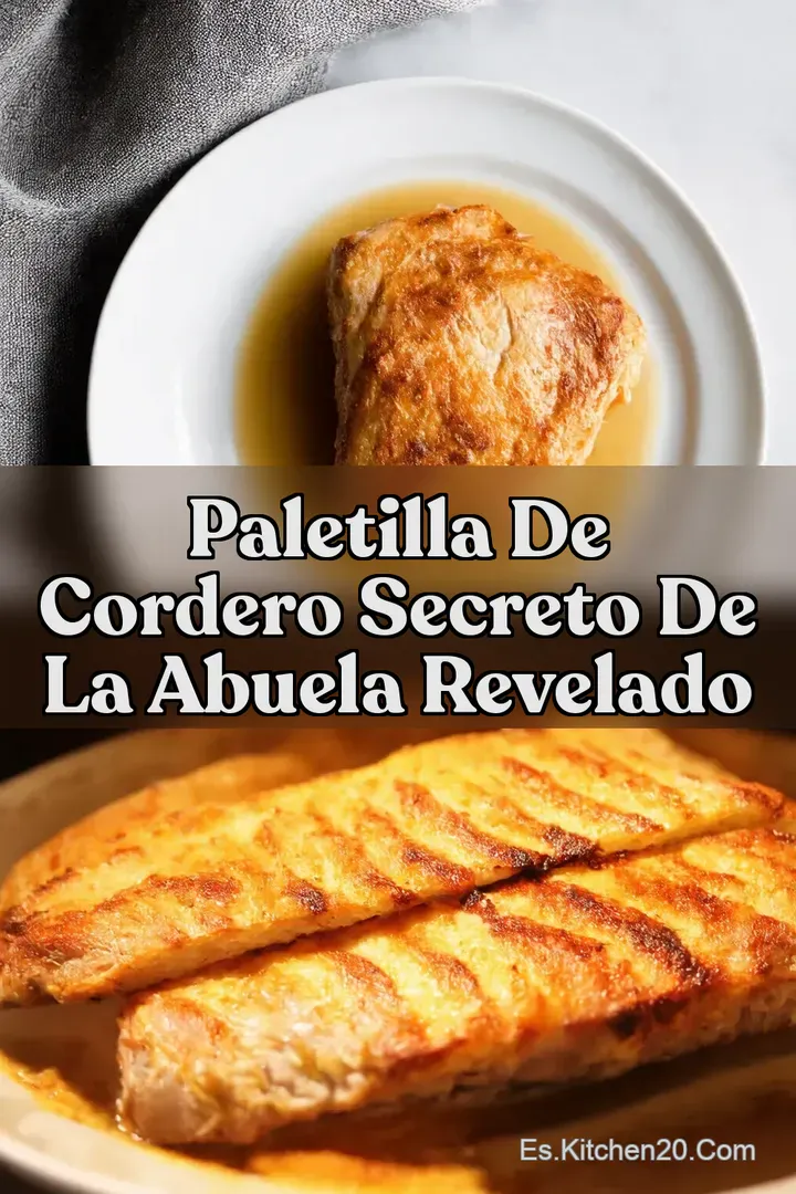 Paletilla de Cordero Secreto de la Abuela Revelado