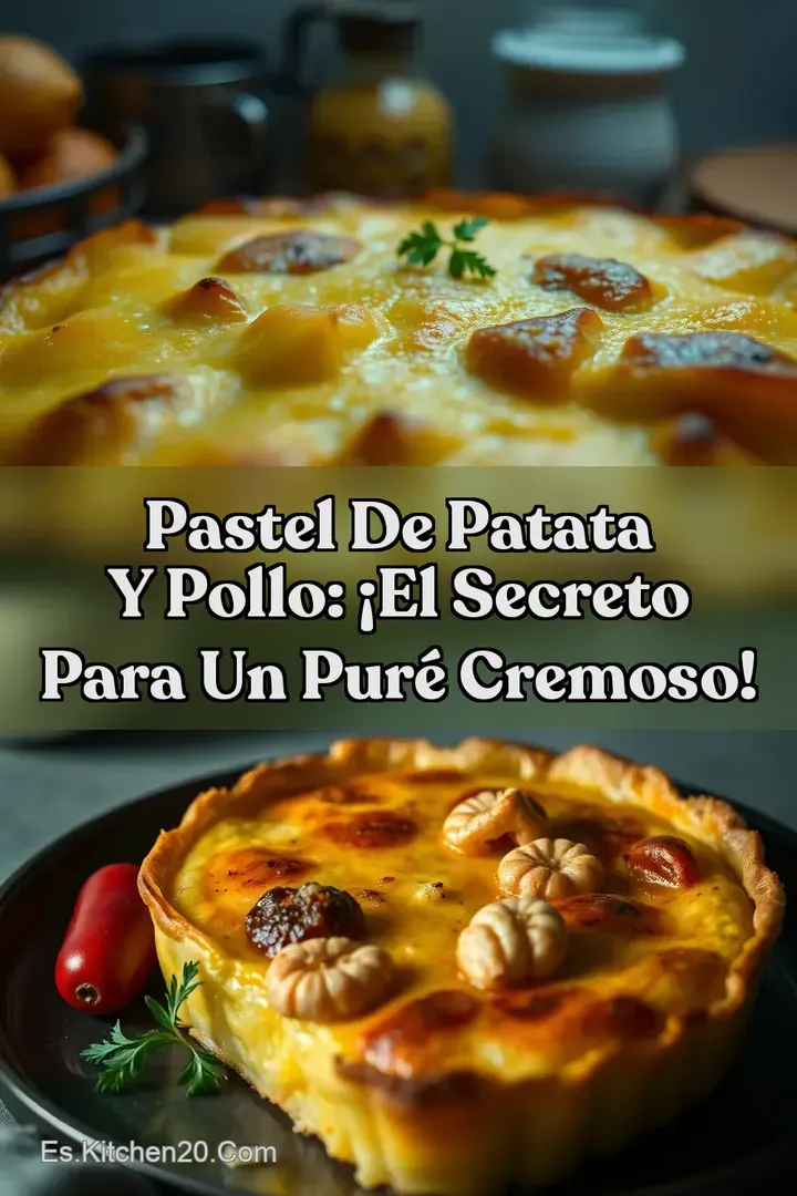 Pastel de Patata y Pollo: &iexcl;El Secreto para un Pur&eacute; Cremoso!