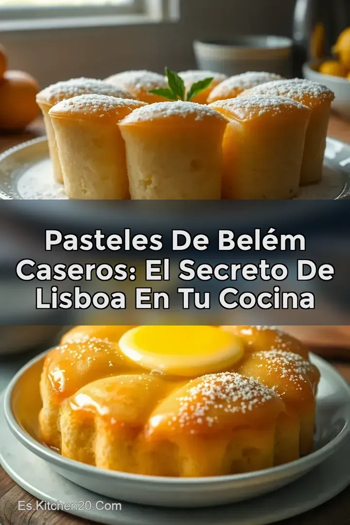 Pasteles de Bel&eacute;m Caseros: El Secreto de Lisboa en Tu Cocina