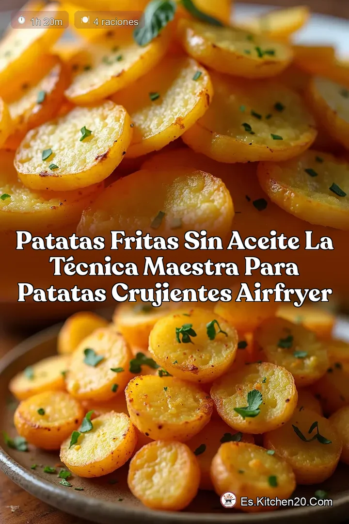 Patatas Fritas Sin Aceite La T&eacute;cnica Maestra para Patatas Crujientes Airfryer