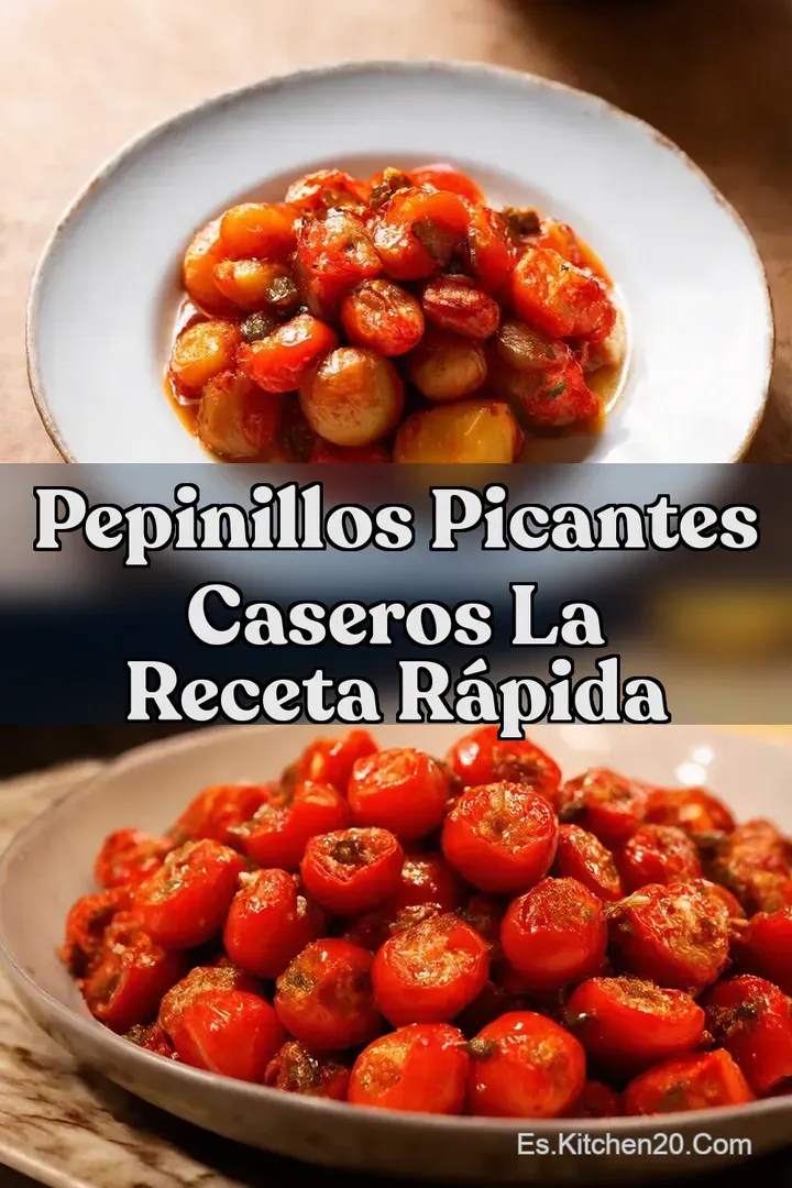 Pepinillos Picantes Caseros La Receta R&aacute;pida