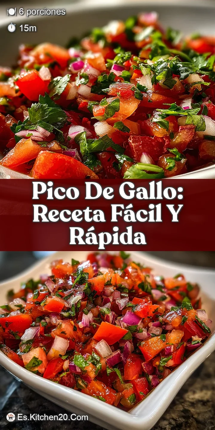 Close-up of chunky pico de gallo showcasing juicy diced tomatoes, cool avocado chunks, & fresh cilantro. A vibrant, colorf...