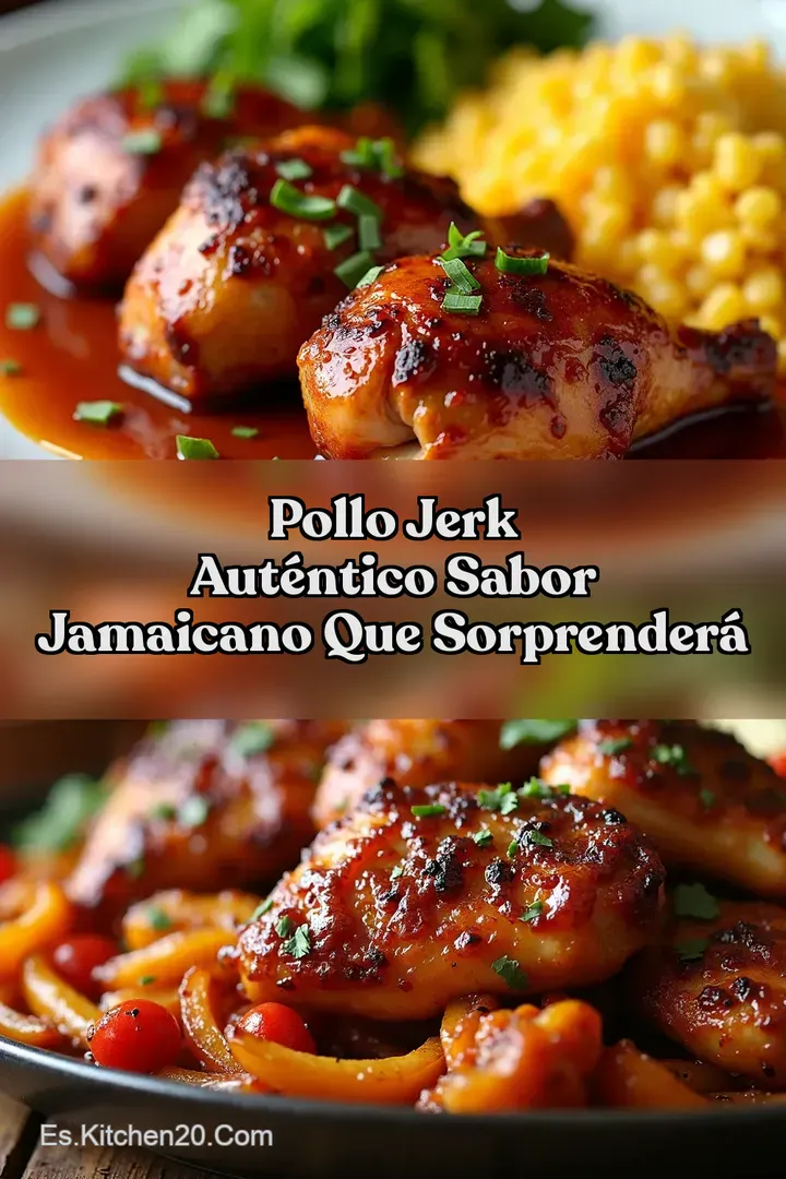 Pollo Jerk Aut&eacute;ntico Sabor Jamaicano Que Sorprender&aacute;