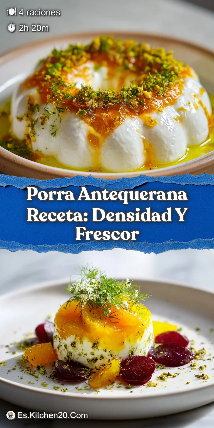 Close-up of a spoonful of Porra Antequerana, showcasing the creamy, thick texture with visible flecks of tomato and pepper.