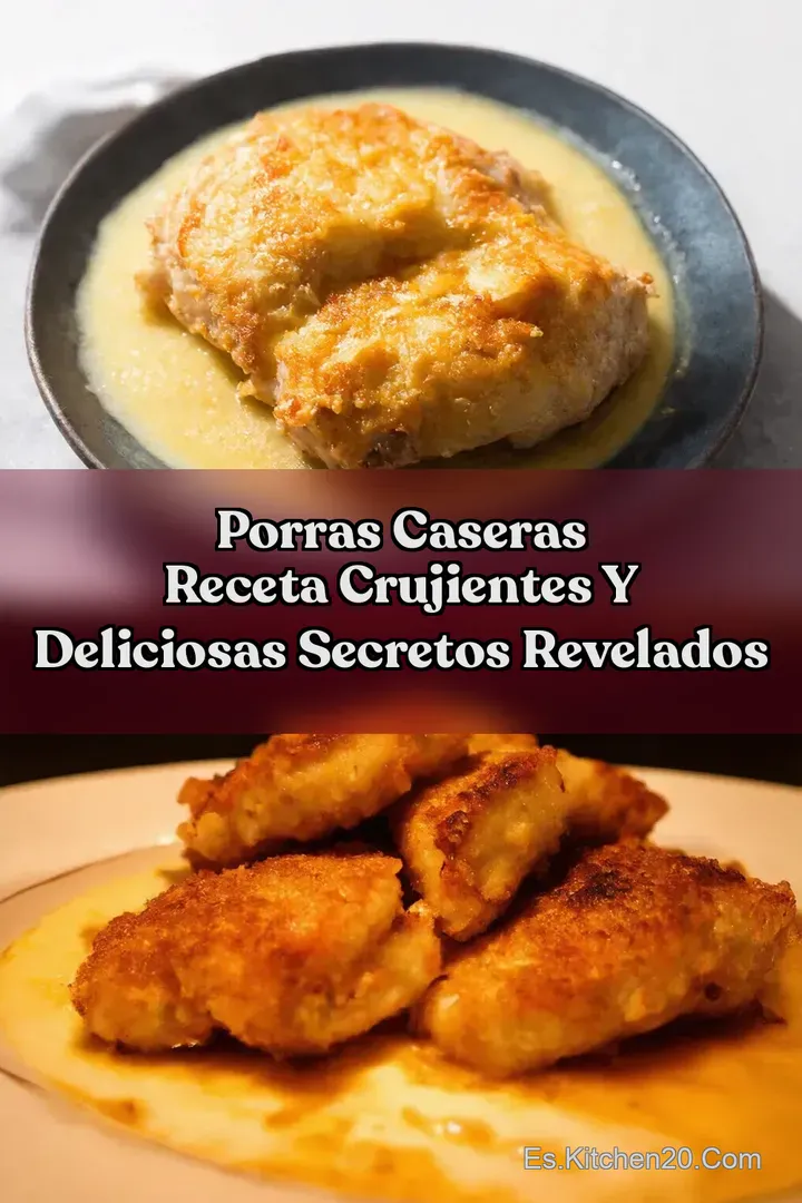 Porras Caseras Receta Crujientes y Deliciosas Secretos Revelados