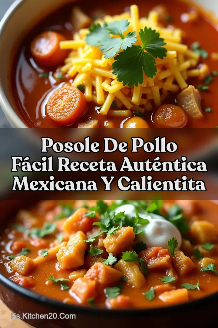 Posole De Pollo F&aacute;cil Receta Aut&eacute;ntica Mexicana y Calientita