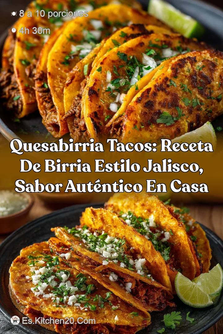 Quesabirria Tacos: Receta de Birria estilo Jalisco sabor aut&eacute;ntico en casa