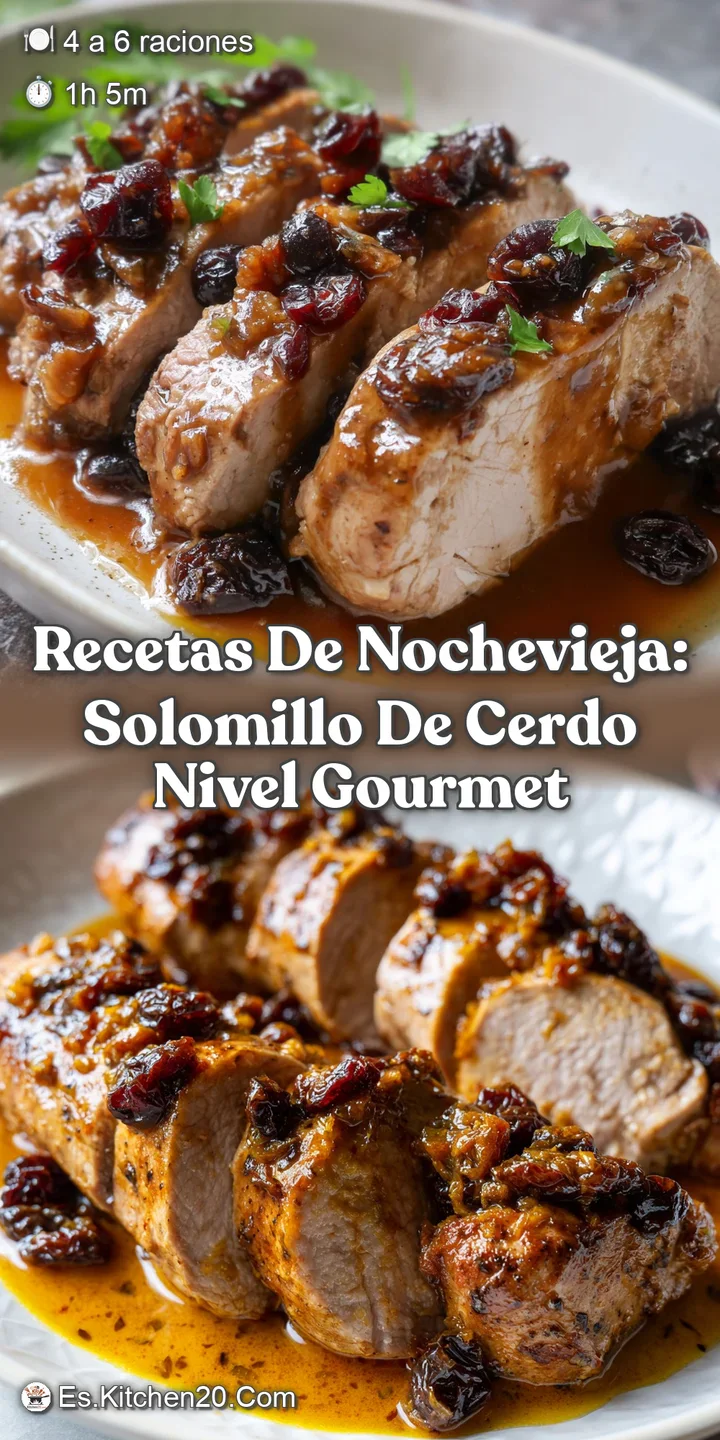 Recetas de Nochevieja: Solomillo de Cerdo Nivel Gourmet