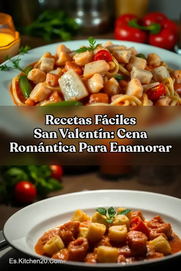 Recetas F&aacute;ciles San Valent&iacute;n: Cena Rom&aacute;ntica Para Enamorar