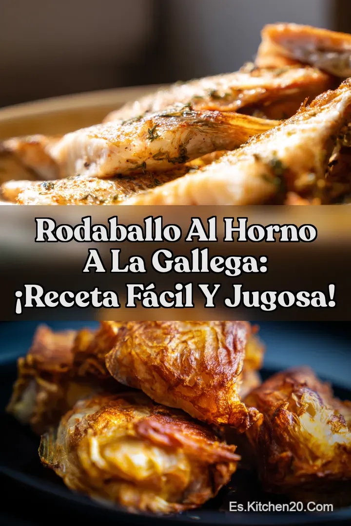 Rodaballo al Horno a la Gallega: &iexcl;Receta F&aacute;cil y Jugosa!