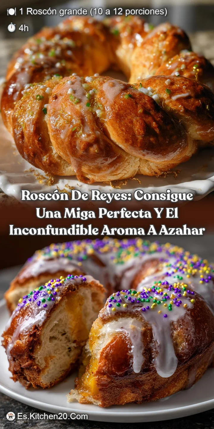 Rosc&oacute;n de Reyes: Consigue una Miga Perfecta y el Inconfundible Aroma a Azahar