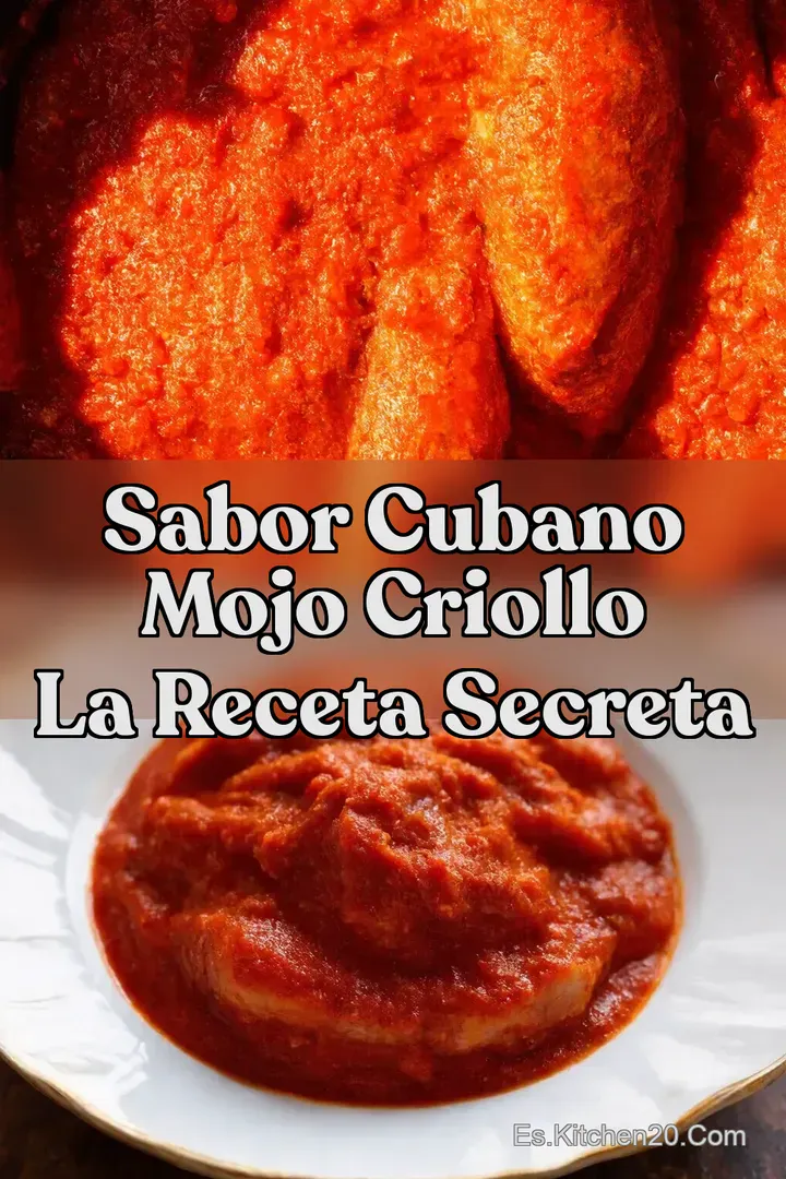 Sabor Cubano Mojo Criollo La Receta Secreta