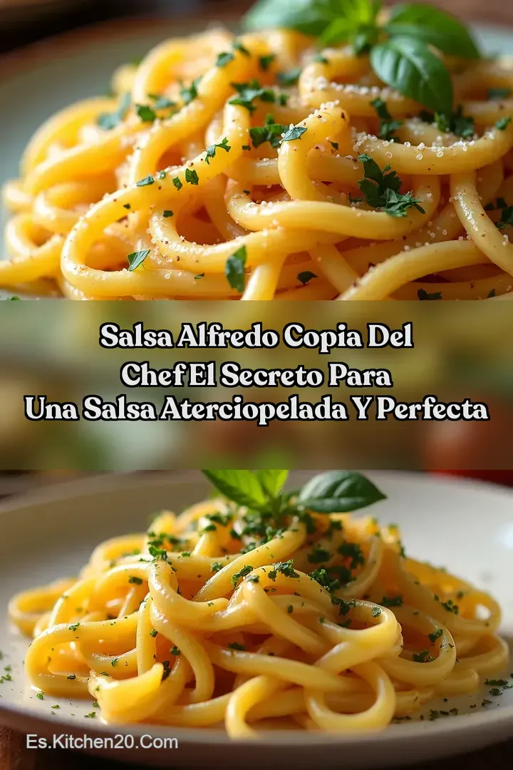 Salsa Alfredo Copia del Chef El Secreto para una Salsa Aterciopelada y Perfecta
