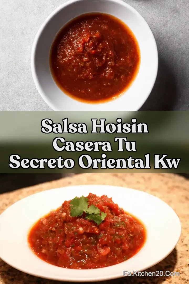 Salsa Hoisin Casera Tu Secreto Oriental kw