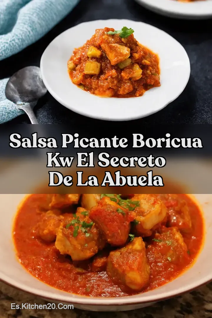 Salsa Picante Boricua kw El Secreto de la Abuela