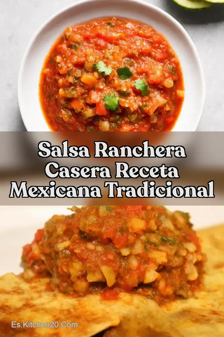 Salsa Ranchera Casera Receta Mexicana Tradicional