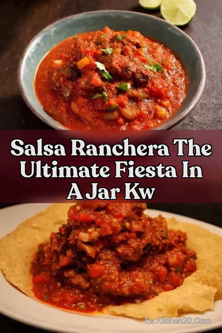 Salsa Ranchera The Ultimate Fiesta In A Jar kw