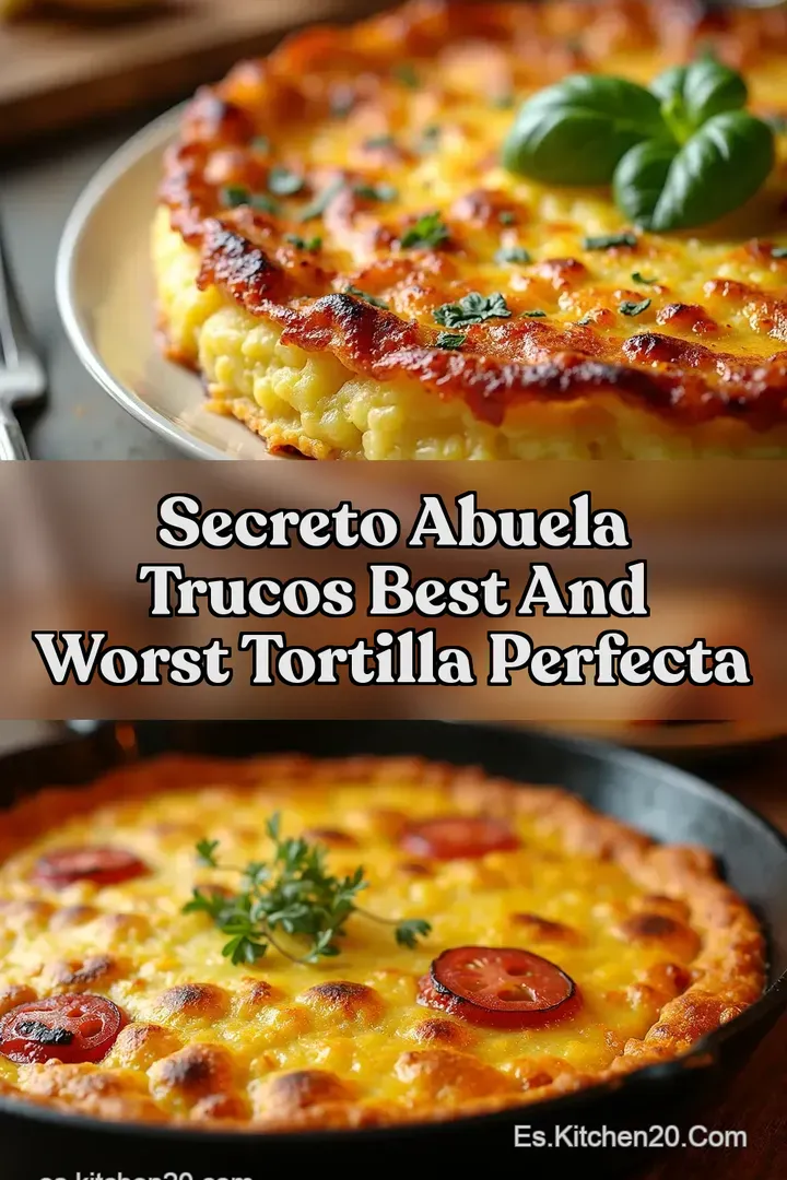 Secreto Abuela Trucos best and worst Tortilla Perfecta