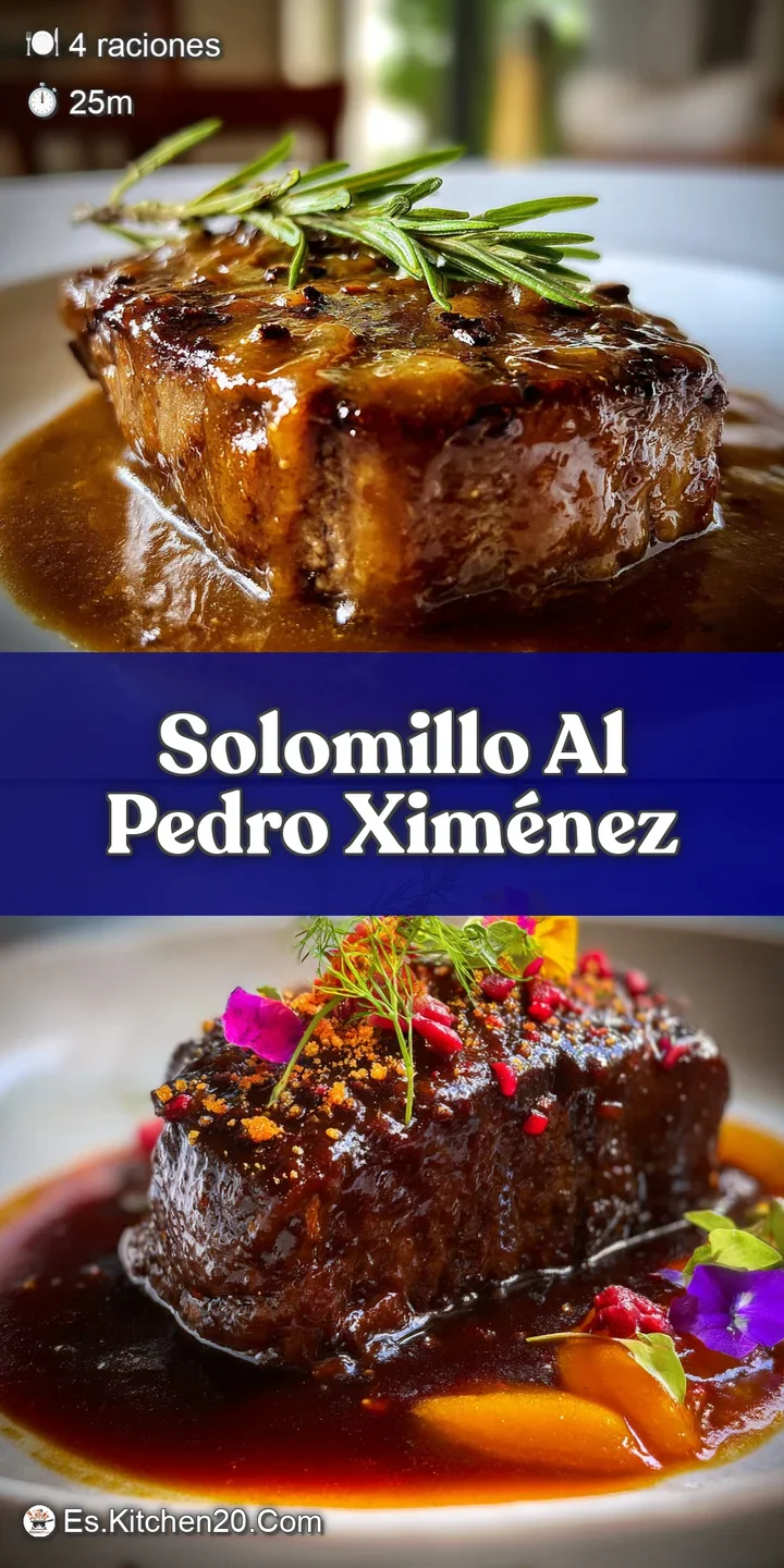 Close-up of succulent pork tenderloin swimming in a deep, mahogany-colored sauce. Visually rich and appetizing, promising ...