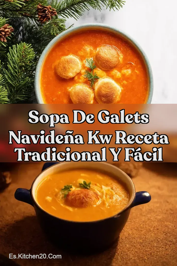 Sopa de Galets Navide&ntilde;a kw Receta Tradicional y F&aacute;cil
