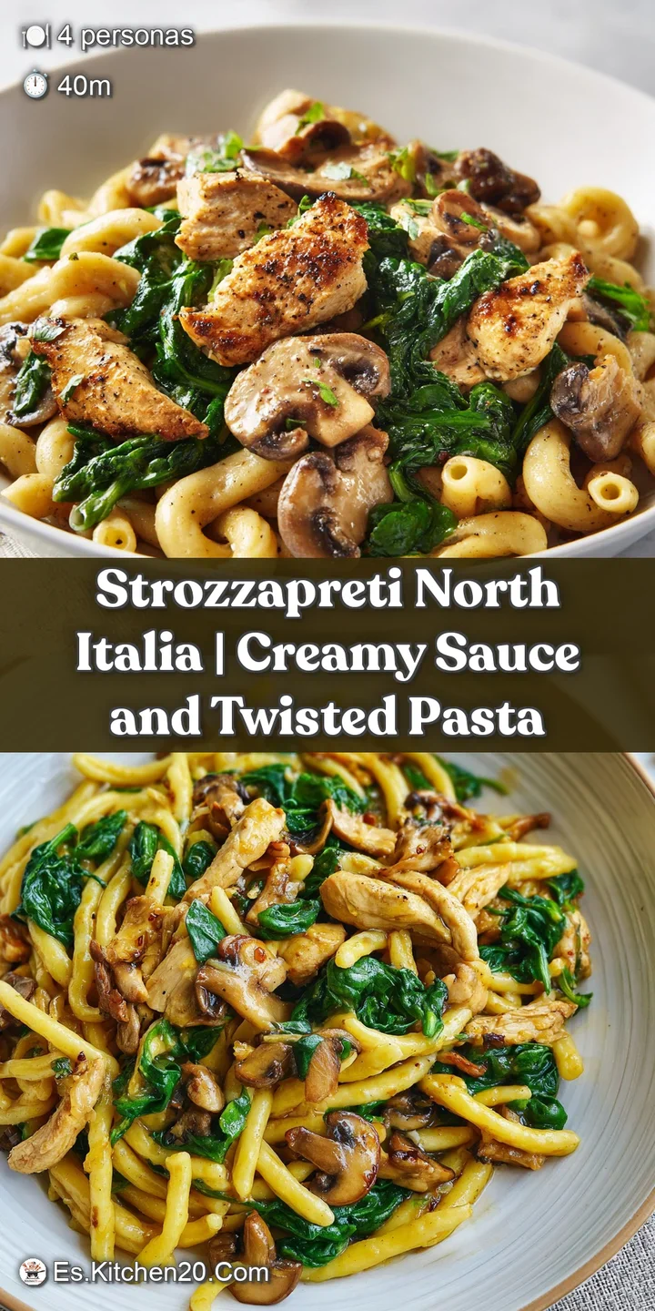 Close-up of velvety, cream-drenched pasta twists with a glistening sheen and tiny flecks of cracked black pepper.