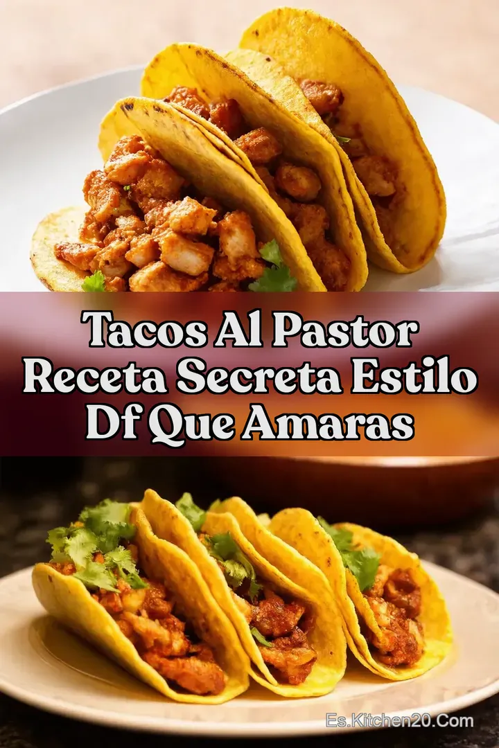 Tacos al Pastor Receta Secreta Estilo DF que Amaras