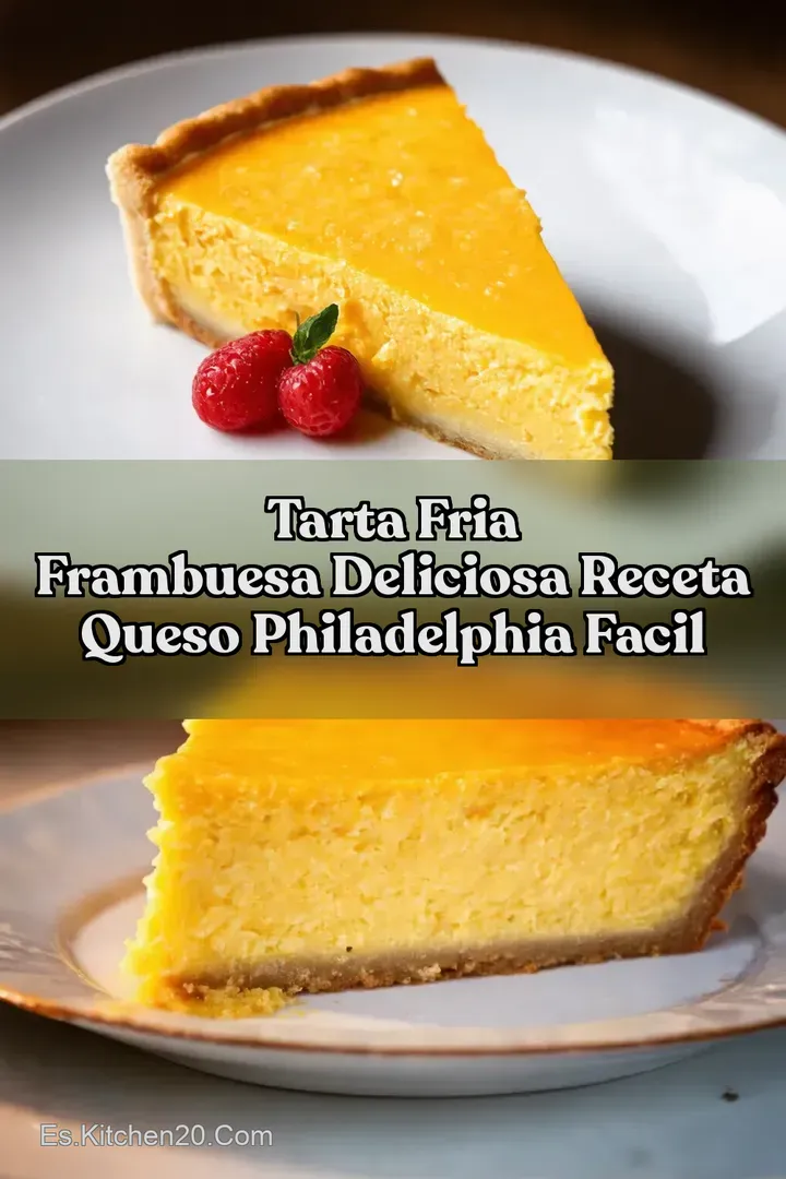 Tarta Fria Frambuesa Deliciosa Receta Queso Philadelphia Facil