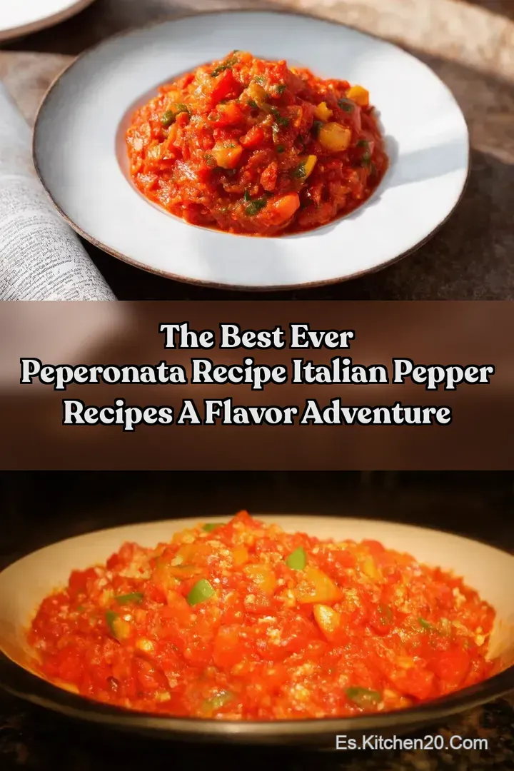 The Best Ever Peperonata Recipe Italian Pepper Recipes A Flavor Adventure