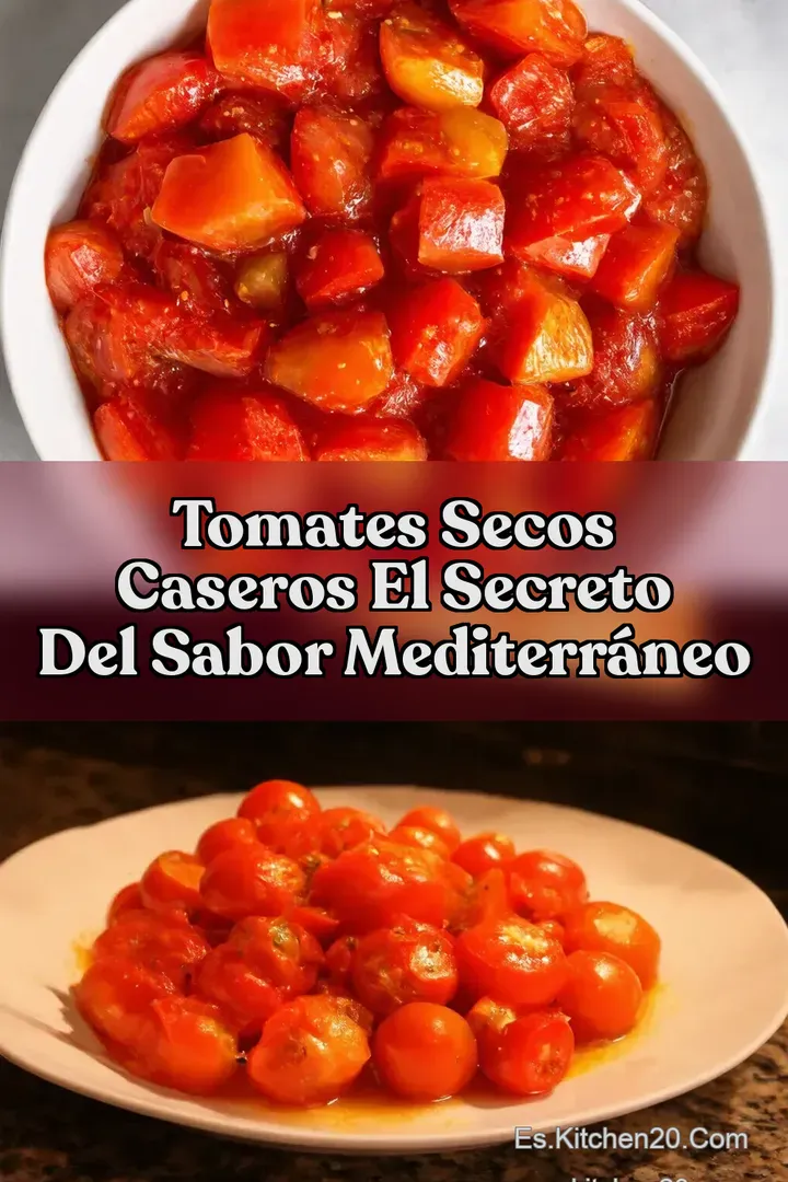 Tomates Secos Caseros El Secreto Del Sabor Mediterr&aacute;neo