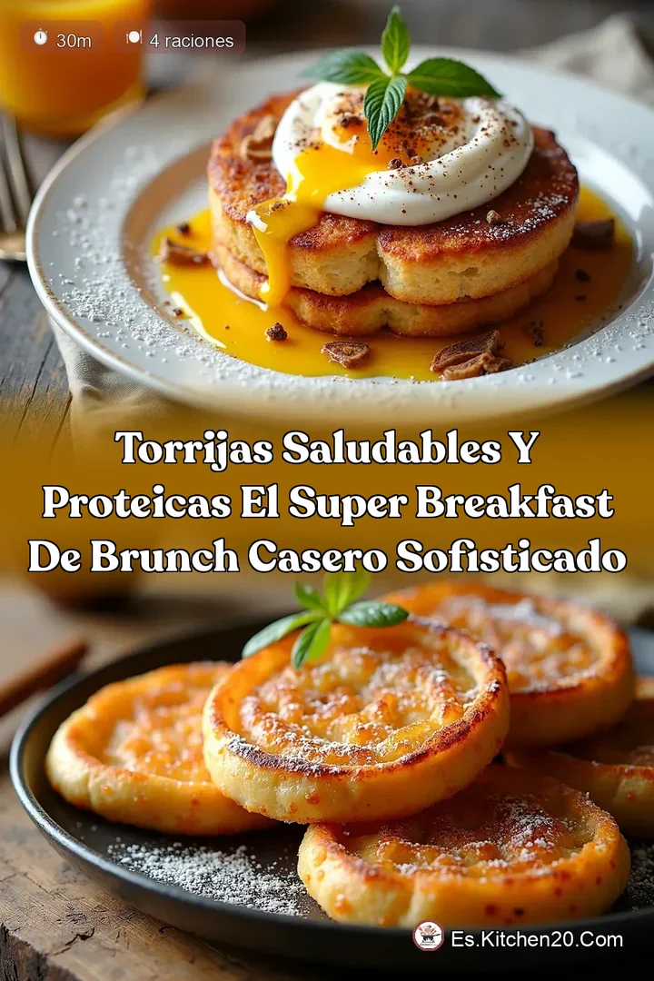 Torrijas Saludables y Proteicas El Super Breakfast de Brunch Casero Sofisticado