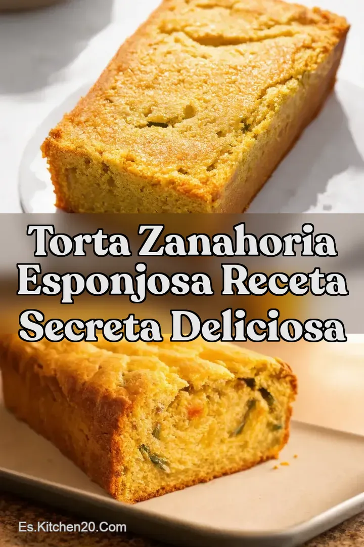Torta Zanahoria Esponjosa Receta Secreta Deliciosa