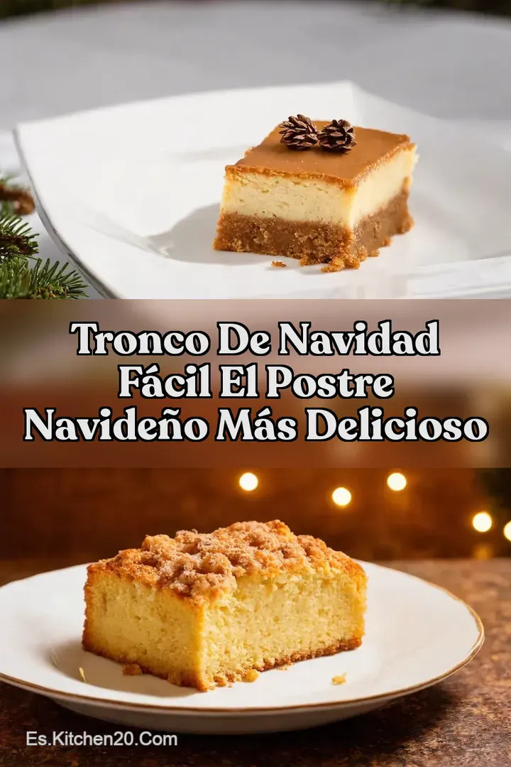 Tronco de Navidad F&aacute;cil El postre navide&ntilde;o m&aacute;s delicioso