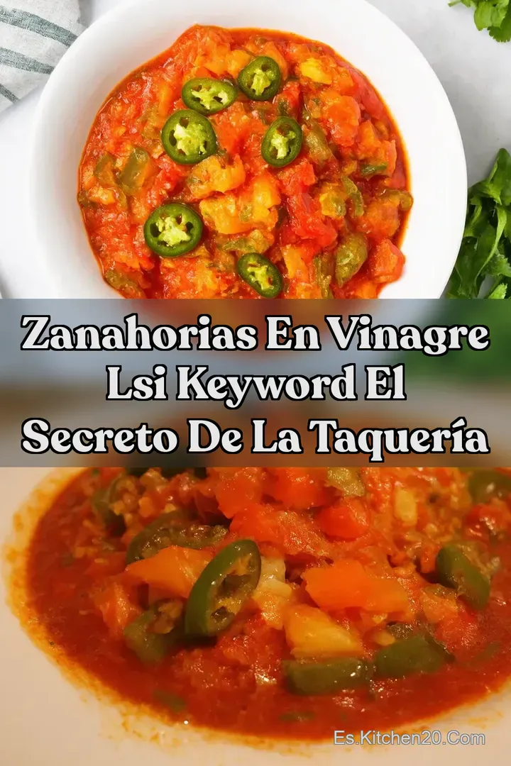 Zanahorias En Vinagre LSI keyword El Secreto de la Taquer&iacute;a